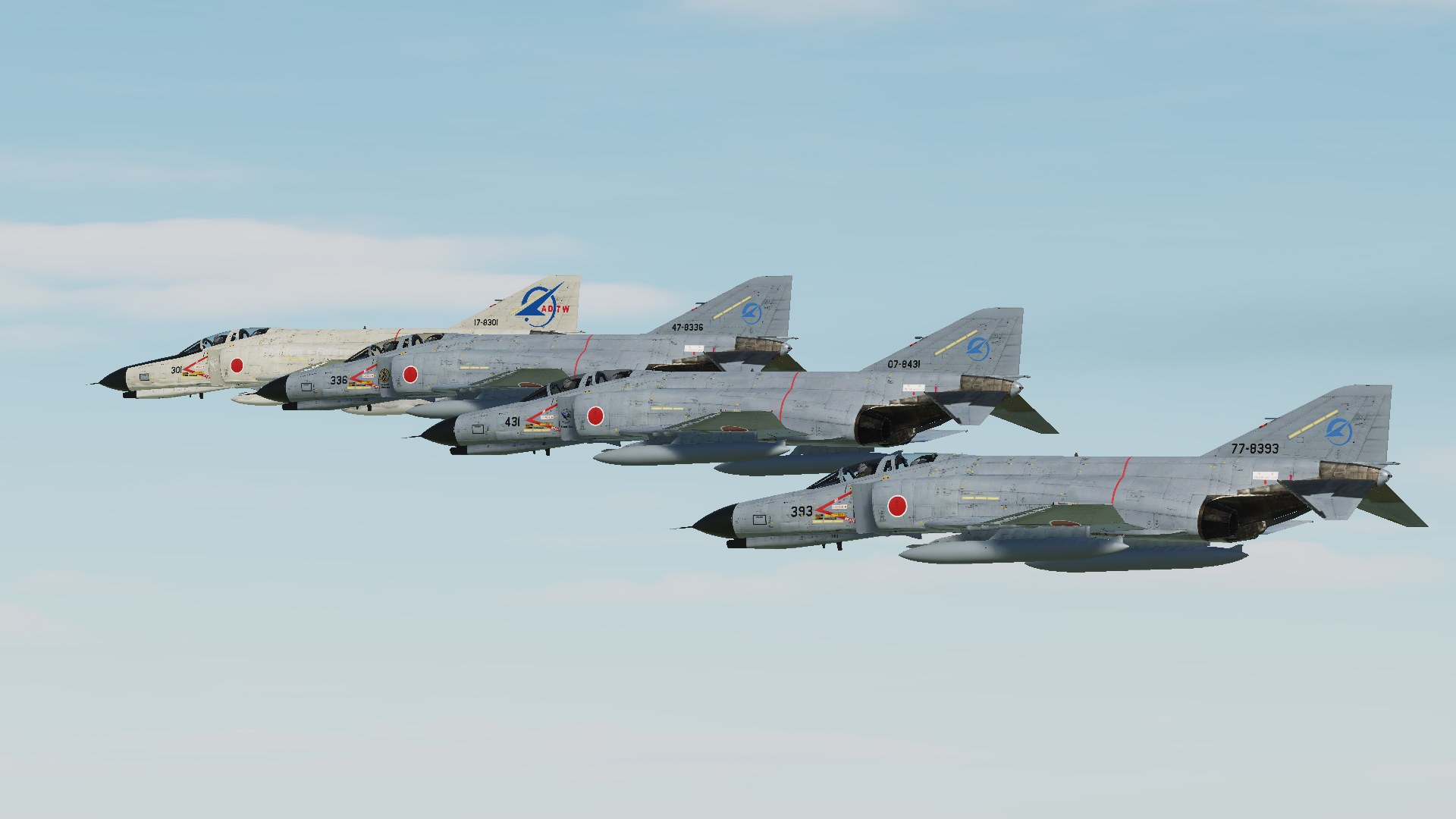 JASDF ADTW Phantoms for F-4e Mod by Sanikkat