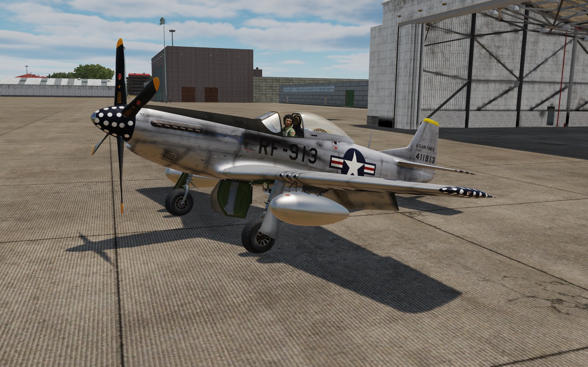 USAF RF-51D, 45th TRS, Korea.