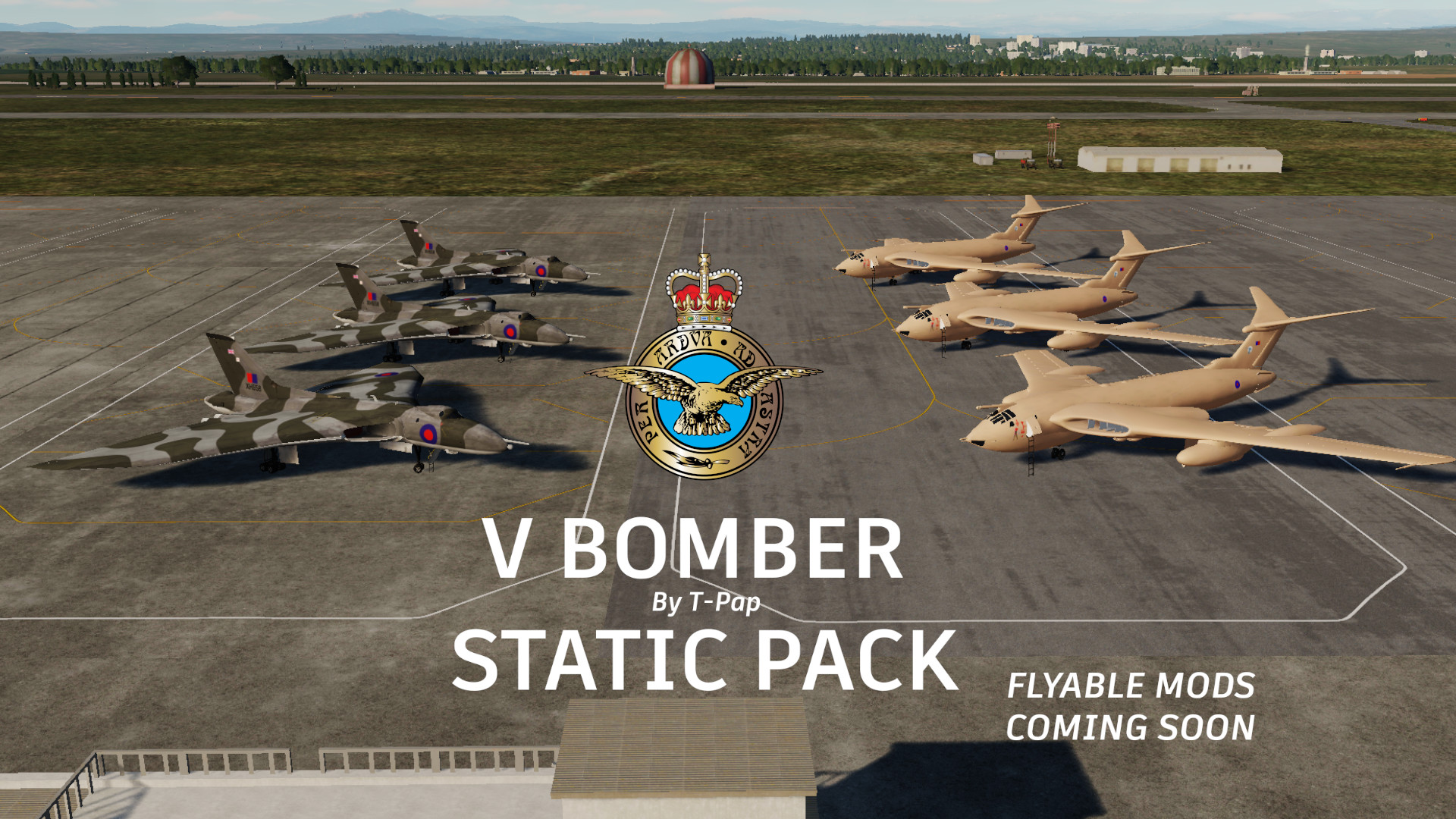 V Bomber Pack - Avro Vulcan & Victor  STATIC objects by T-Pap