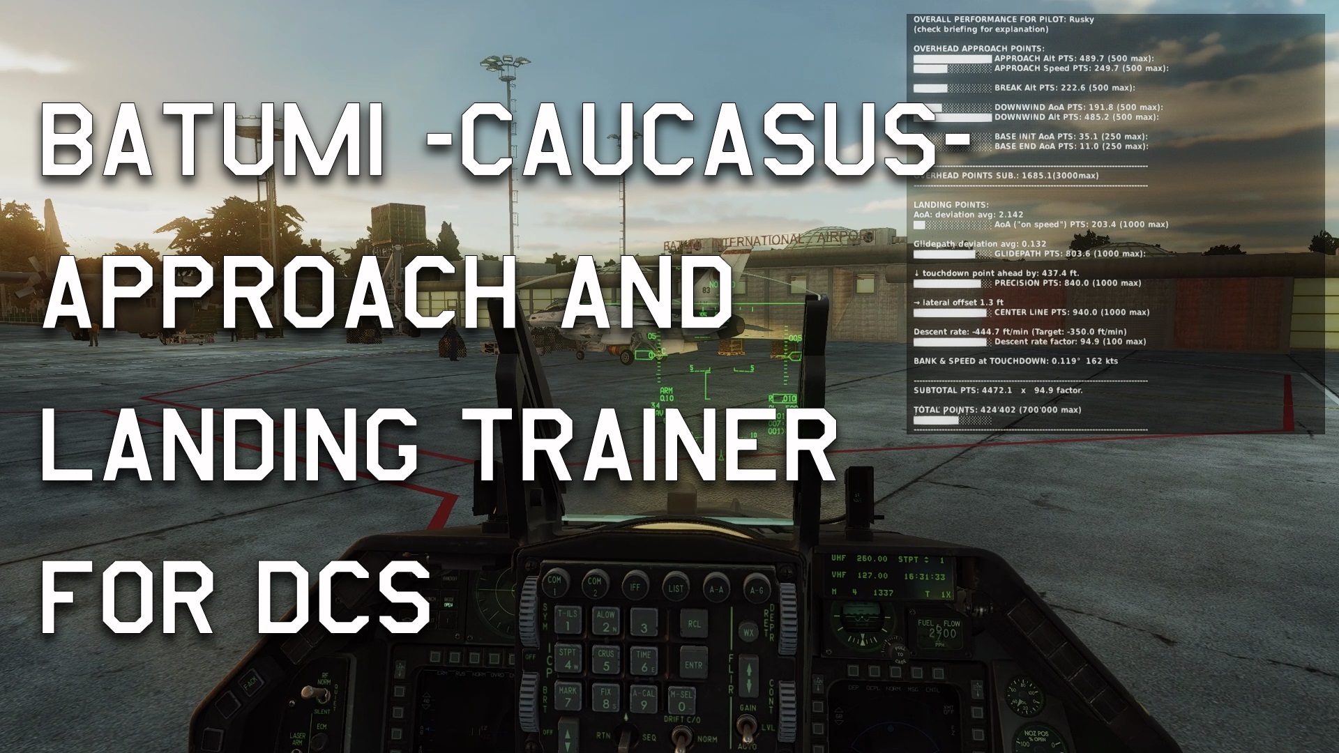 DCS LANDING & OVERHEAD TRAINER / CHALLENGE (Caucasus)