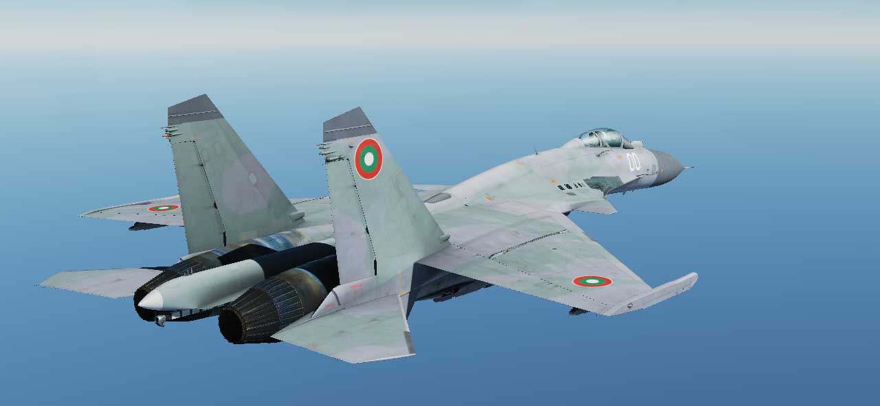 Bulgarian skin for the SU-33