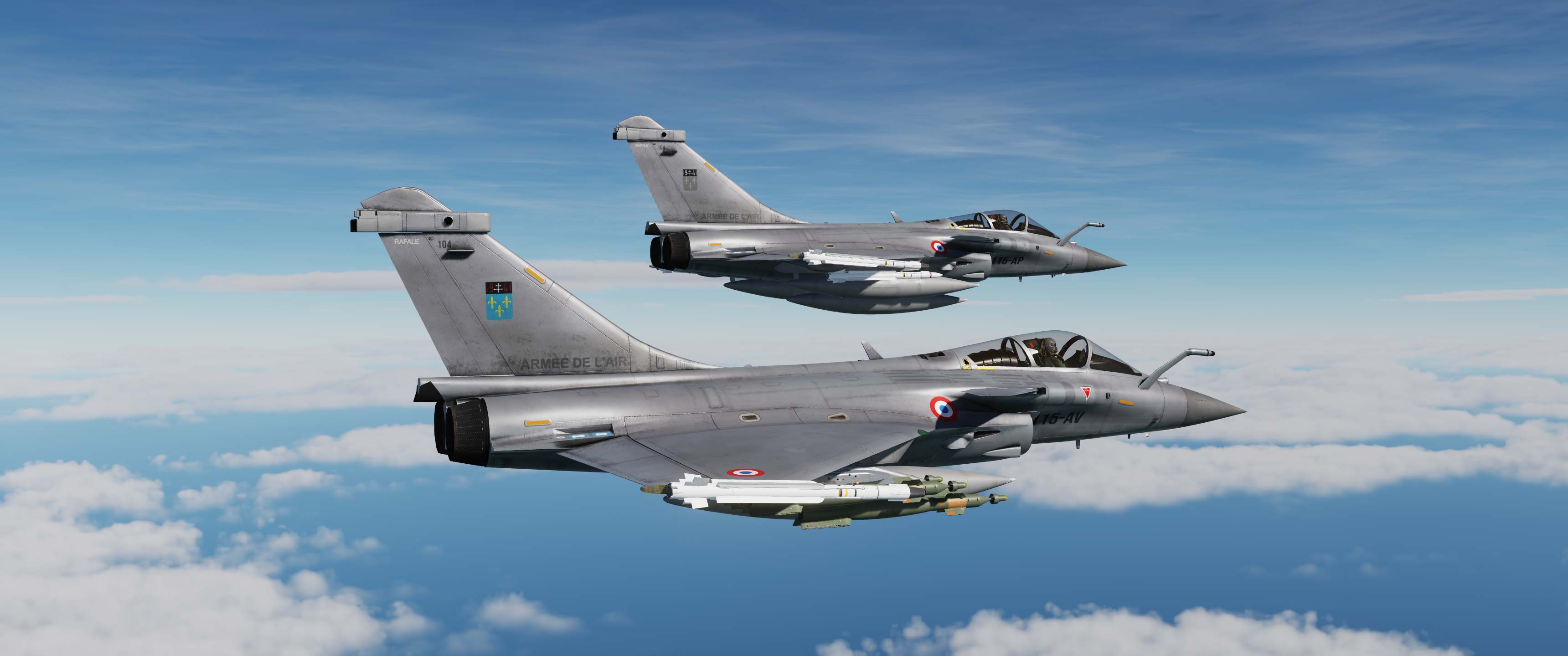 Skin RAF team SPLIT AIR -  Rafale EC 2/5 Ile de France