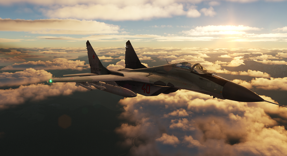 Перезалитая компания "Пунцовое небо"для МиГ-29А без Модов.Re-uploaded company 'Crimson Sky' for the MiG-29A without Mods.