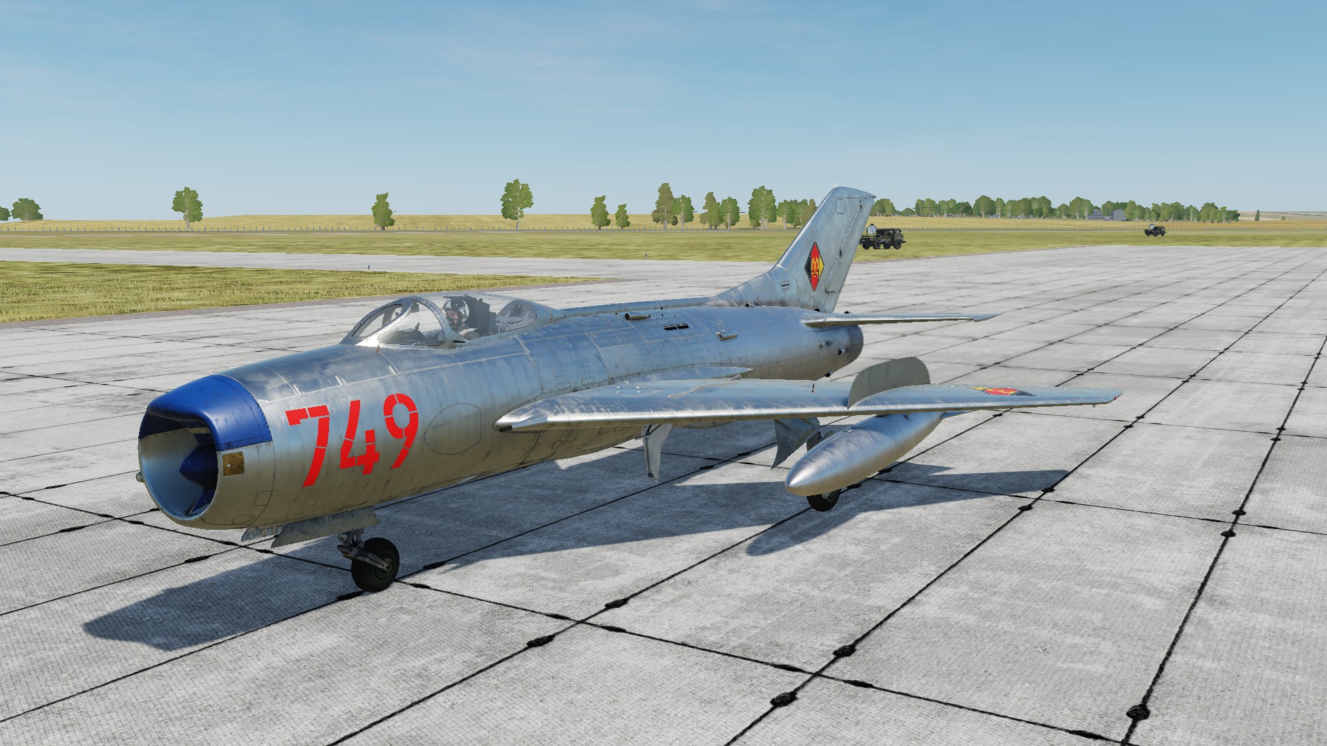 MiG-19P Farmer East Germany Air Force (Luftstreitkräfte der Nationalen Volksarmee)
