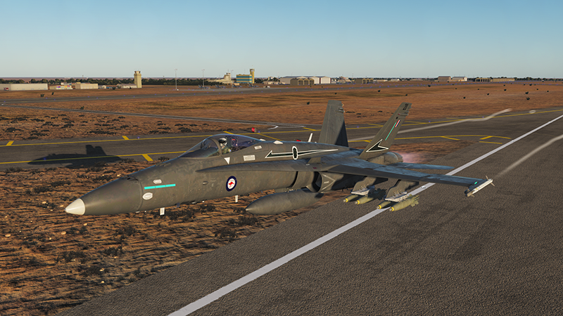 RAAF F/A-18C 77SQN Dark Grey A21-20