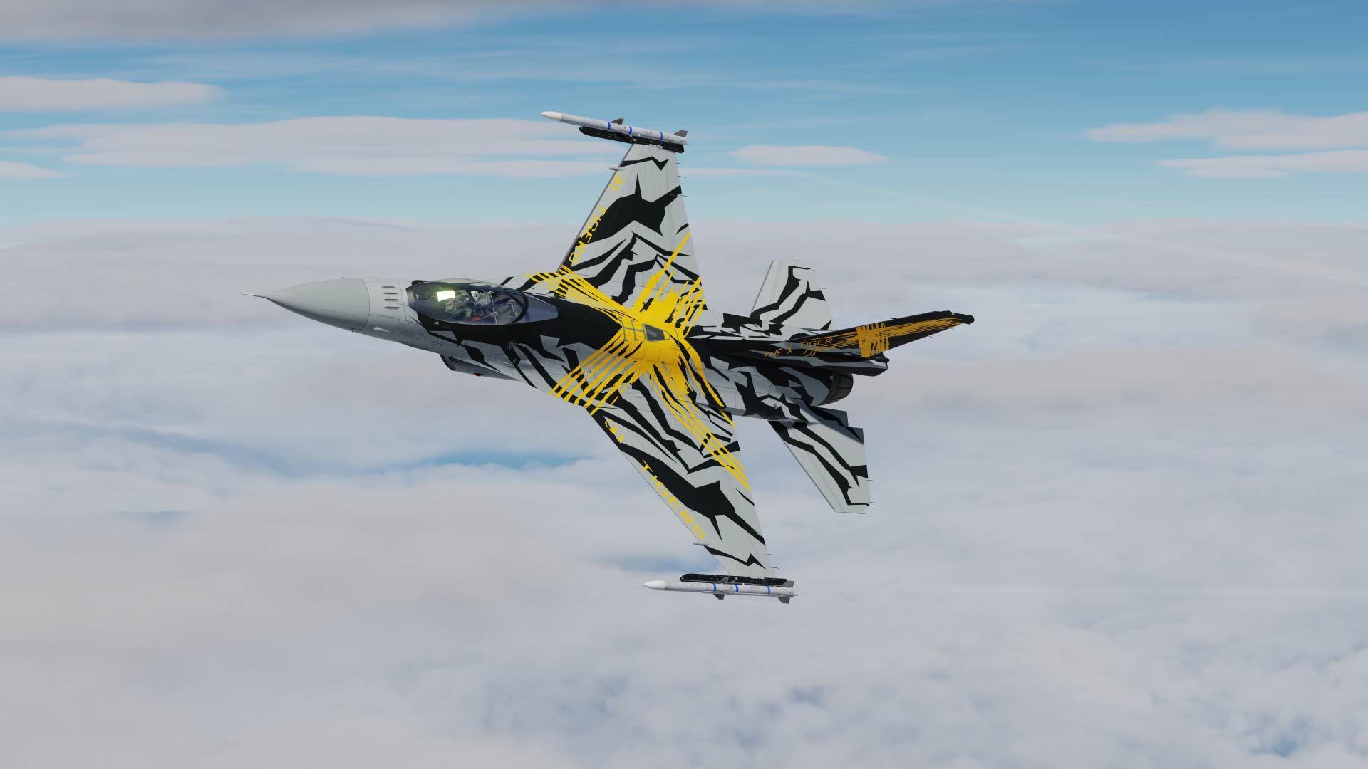F-16 Belgian Air Force FA-136 Nato Tigermeet XTM - 2021
