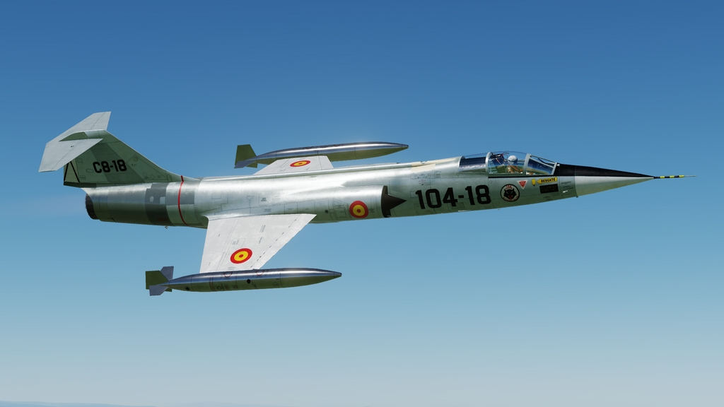 104 ESCUADRON F-104G STARFIGHTER (18 librerías)
