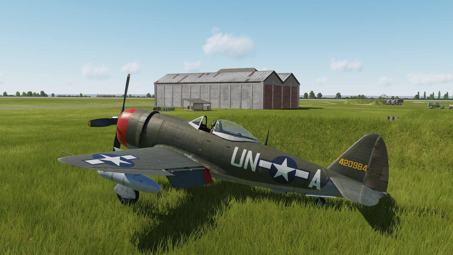 56th FG, 63rd FS Generic olive drab skin