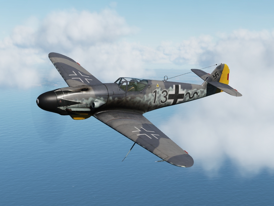 Bf109 black Nose