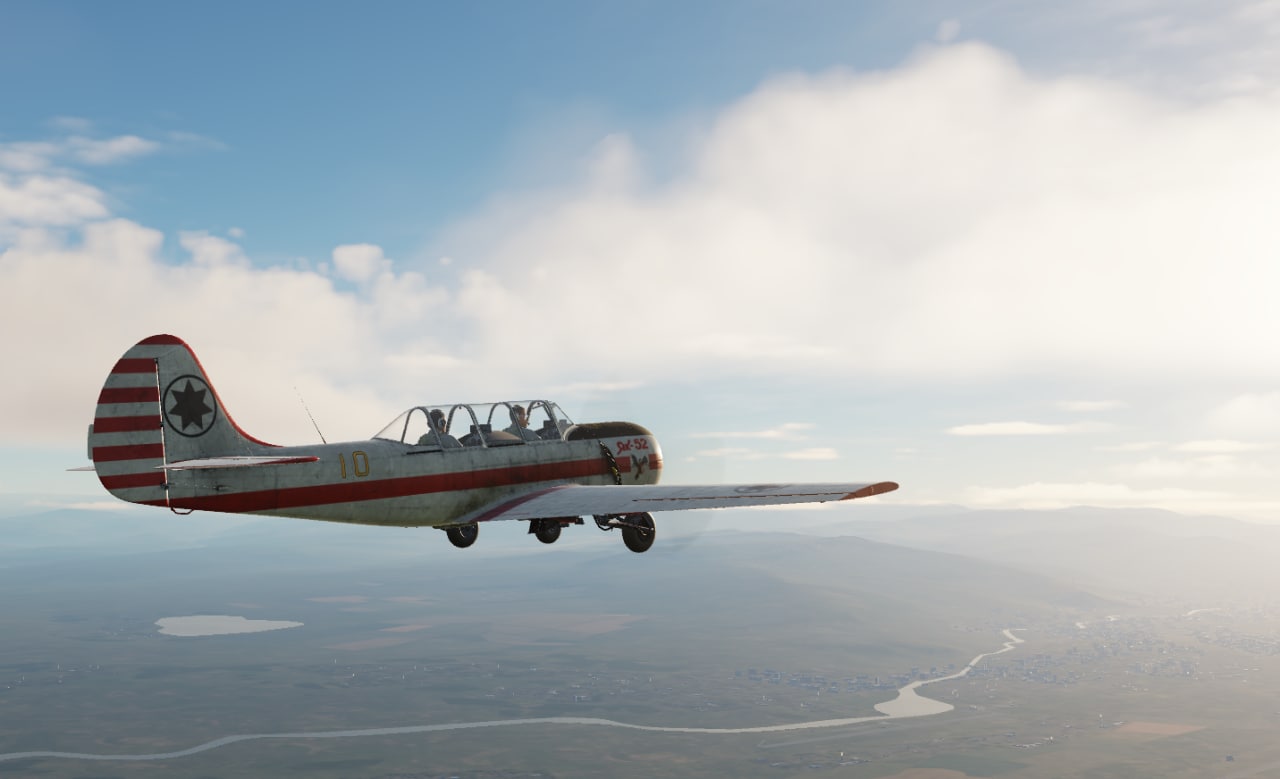 Georgian Air Force YAK 52 old livery 