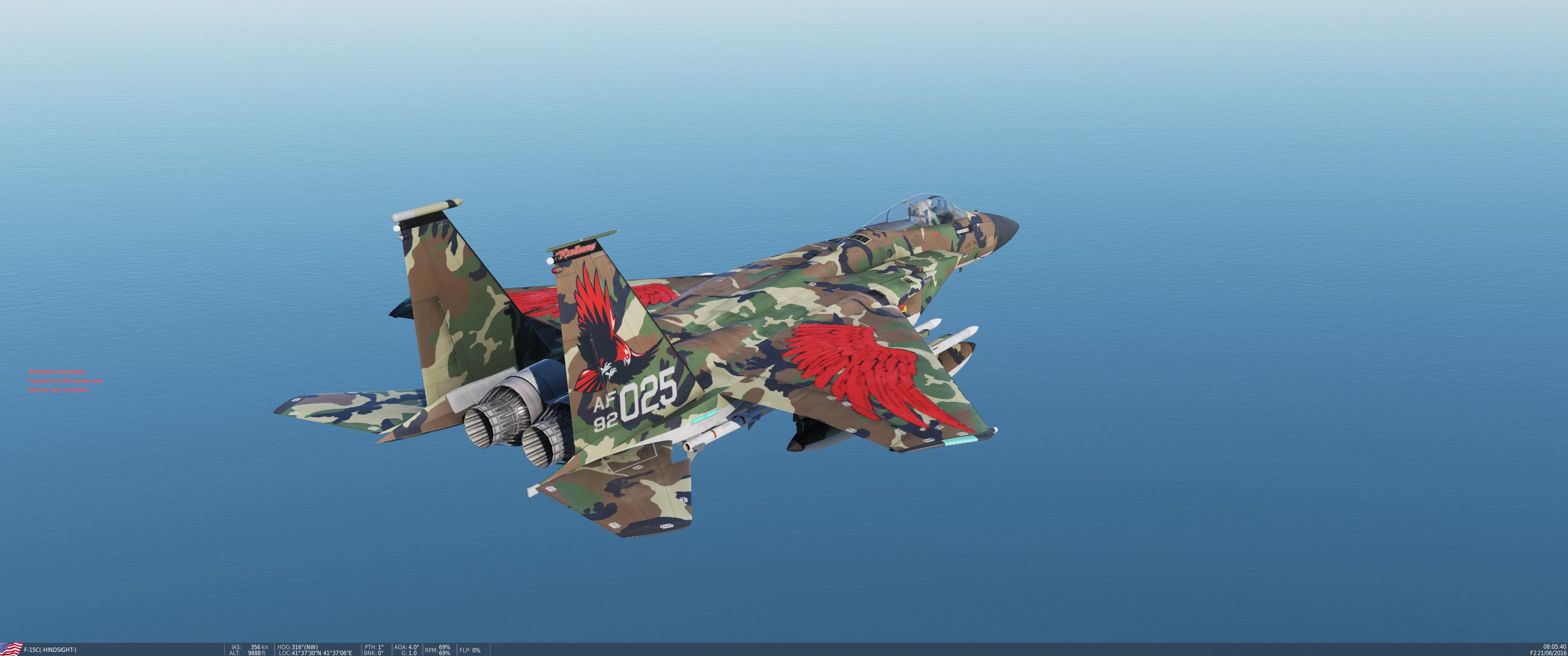 F-15C Woodland Camo