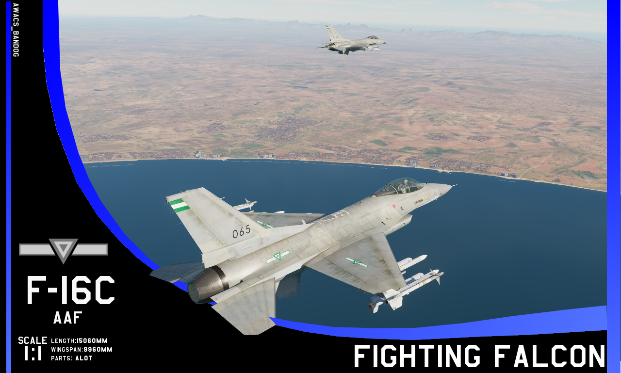 Adygean Air Force F-16 "Fighting Falcon" Pack (Fictional)