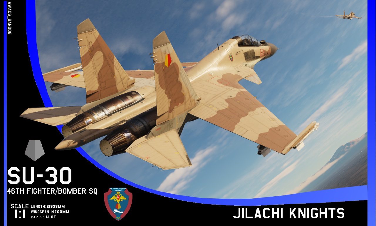 Ace Combat - Yuktobanian Air Force 46th Fighter/Bomber Squadron 'Jilachi Knights'