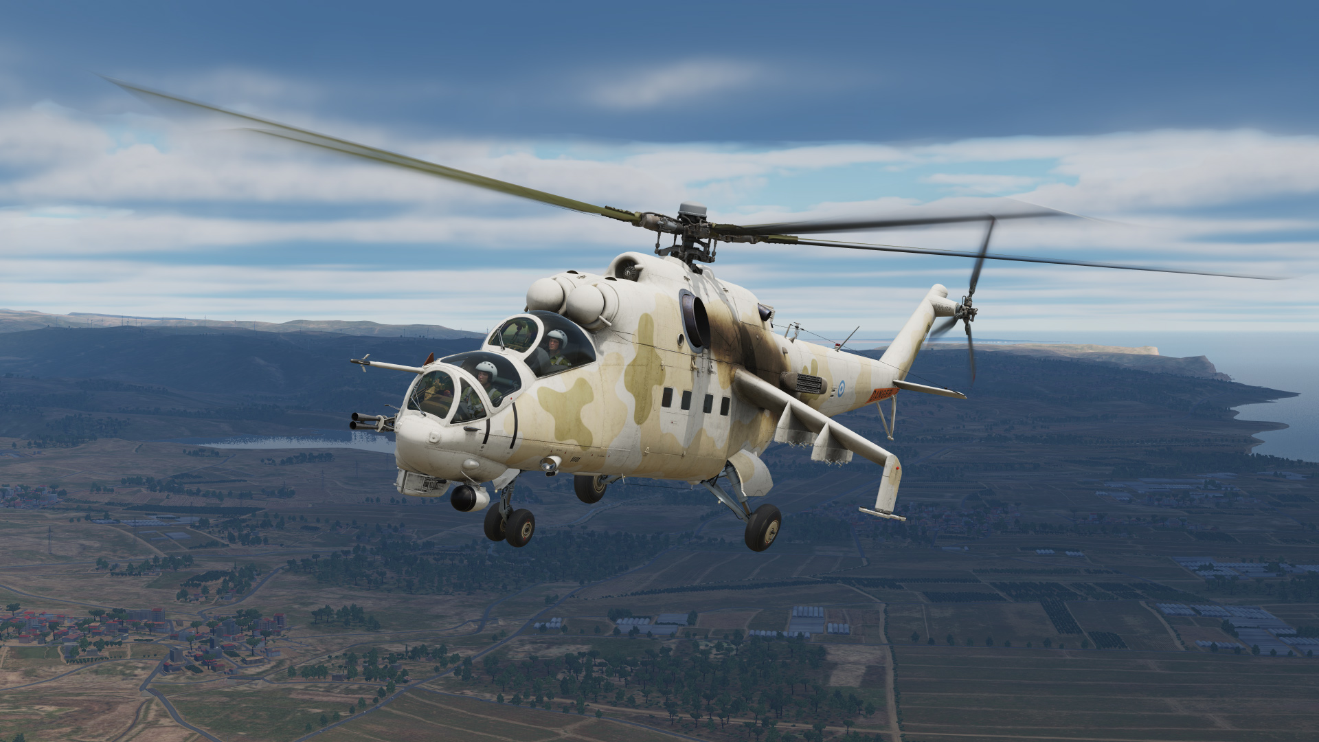 Mil Mi-24P in colors of Cypriot National Guard Mil Mi-35 (Cyprus) - Update 27/07/21 - DCS 2.7