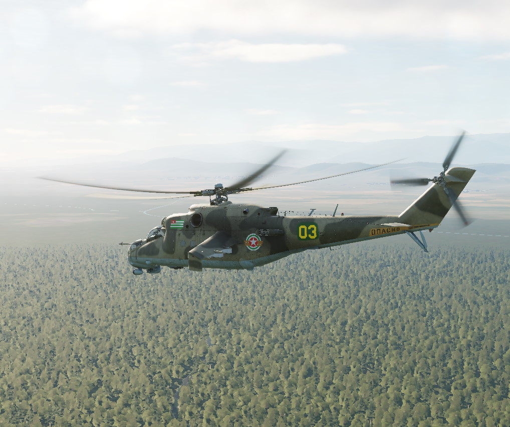Mi-24P Abkhazian Air Force
