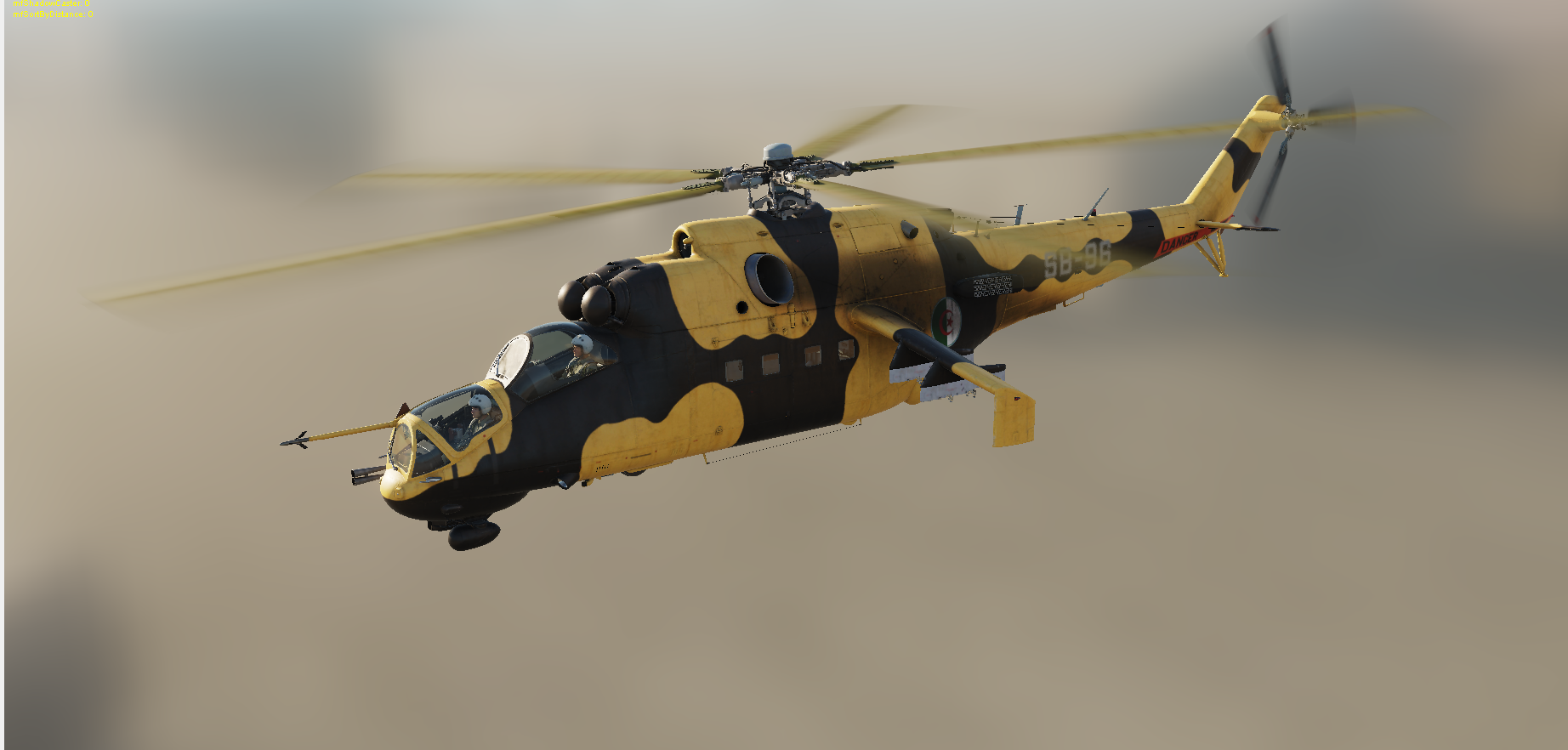 Algerian Air Force Mi-24P Skinpack