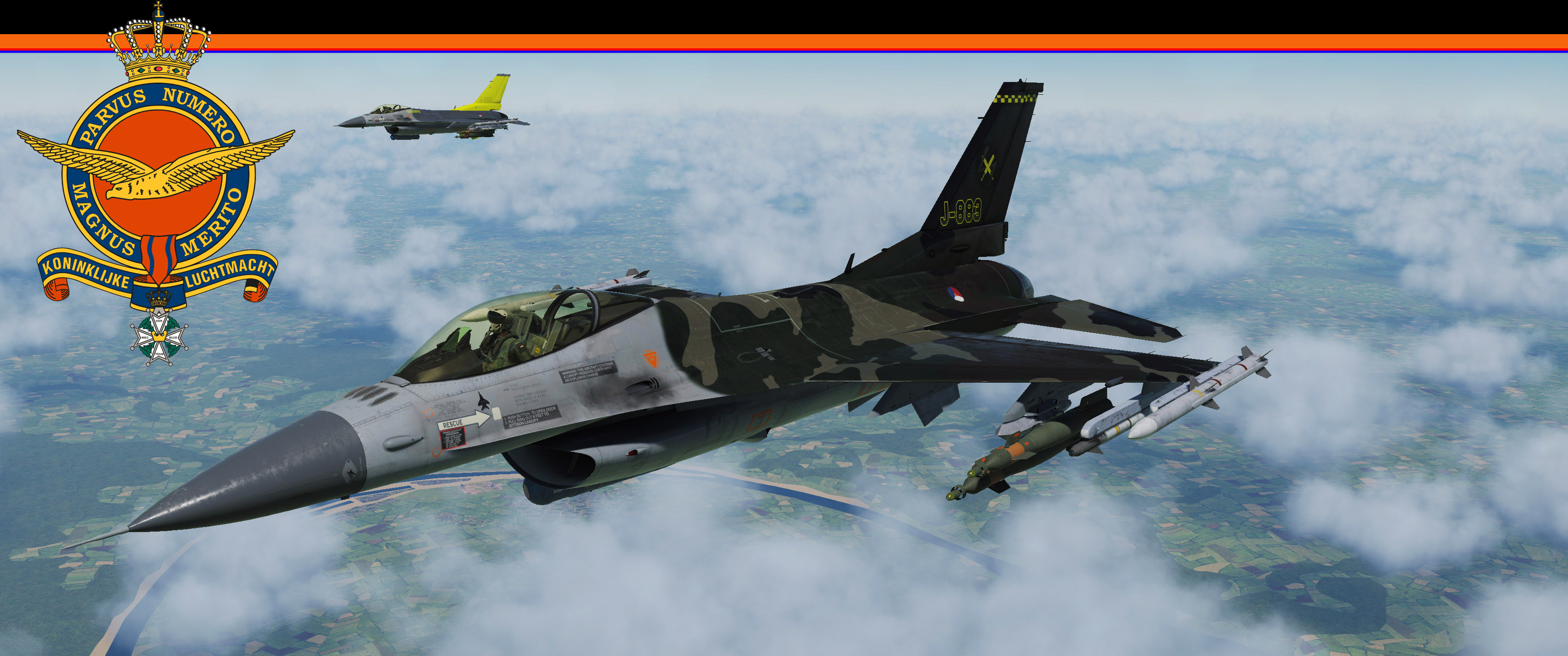 F16-C Dutch livery pack "Koninklijke Luchtmacht" Updated