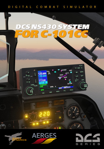 DCS: NS 430 Intégration du système de navigation au poste de pilotage du C-101СС