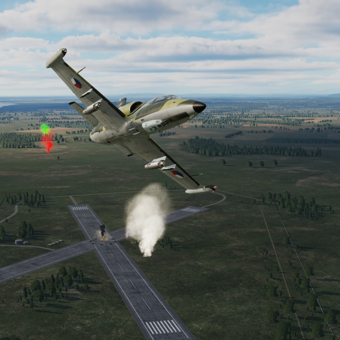 L-39 Albatros: Training Range For Rocket Delivery