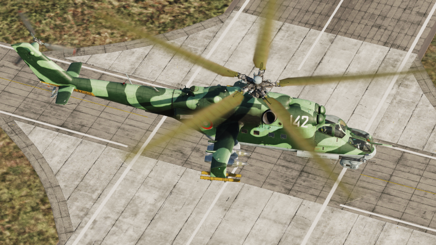 Bulgarian Air Force Mi-24V 142