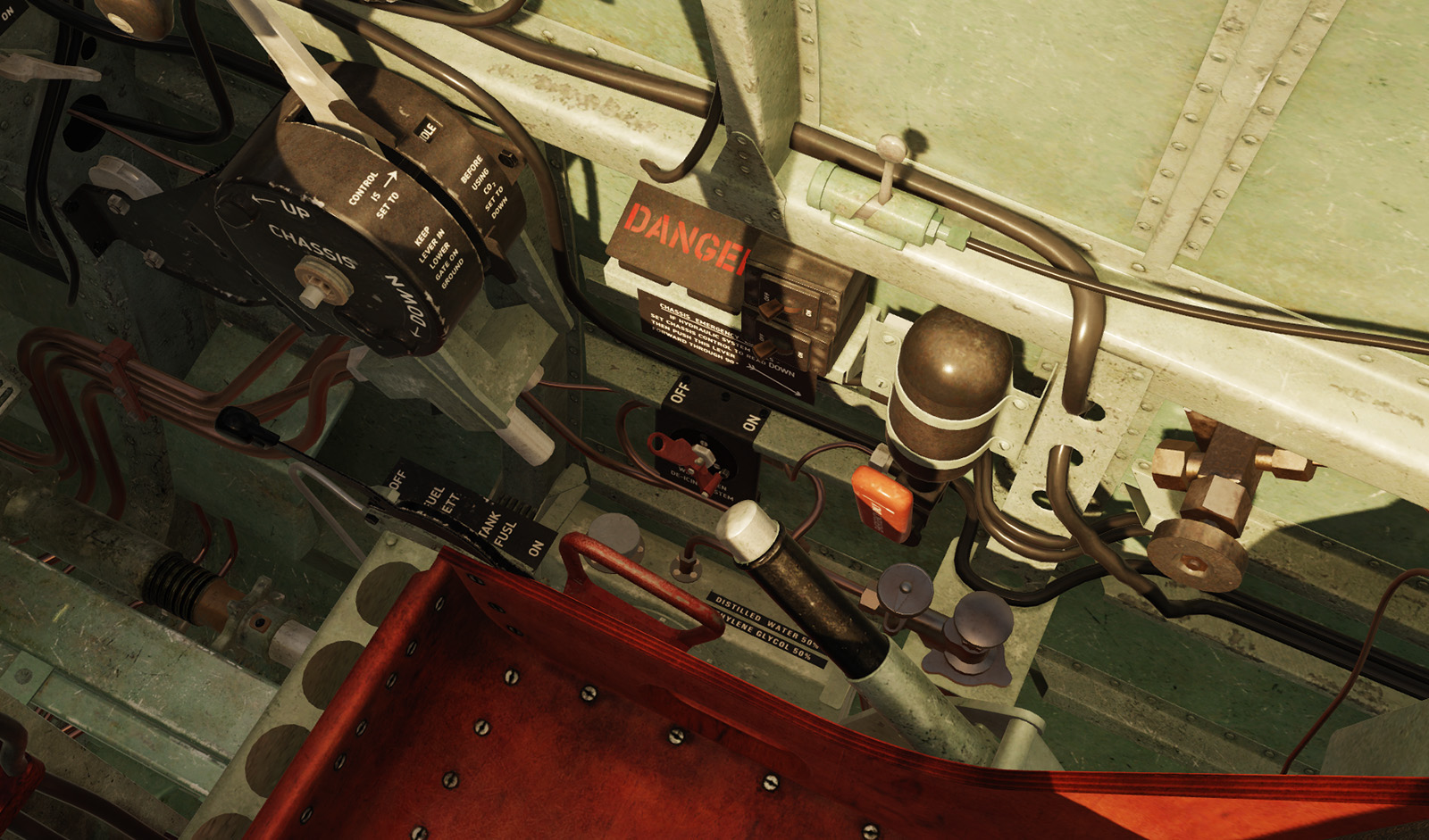 Jex's refurbished Spitfire Cockpit