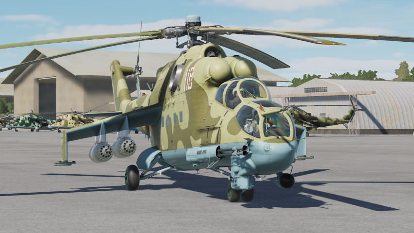 Bulgarian Air Force Mi-24D 118 