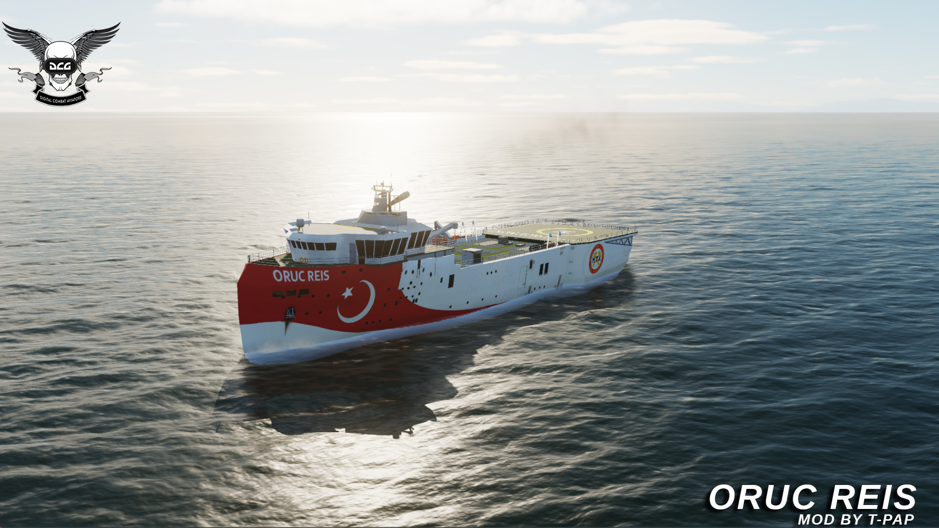 Oruc Reis (Turkish Research Vessel) By T-Pap