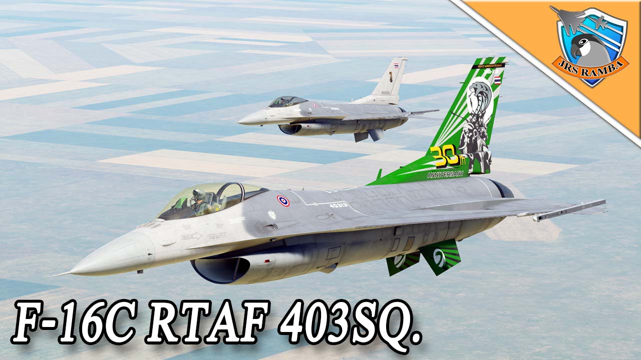F-16C Royal Thai Air Force 403 SQ. And 30th v1