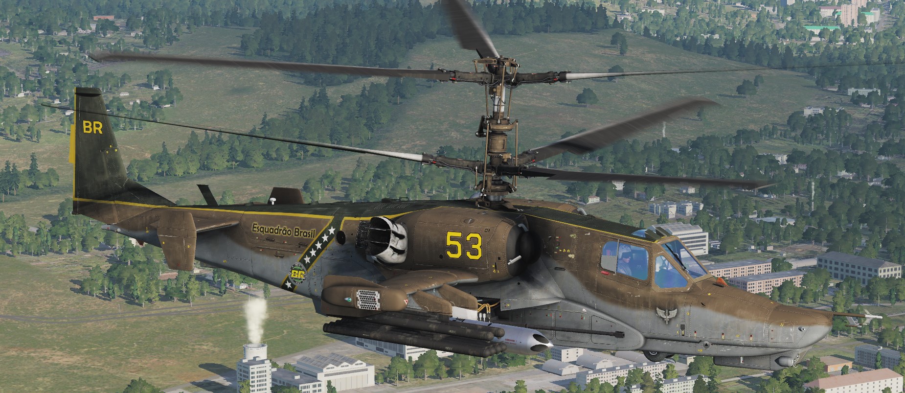 Ka-50 Esquadrão Brasil