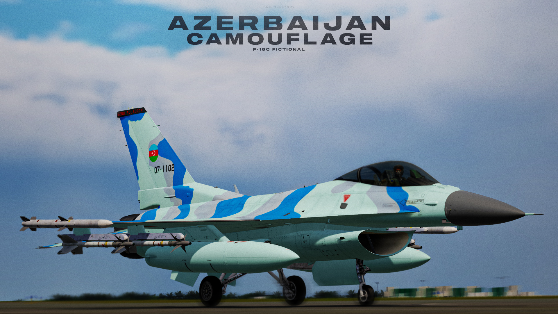 F-16C Azerbaijan Air Force Fictional