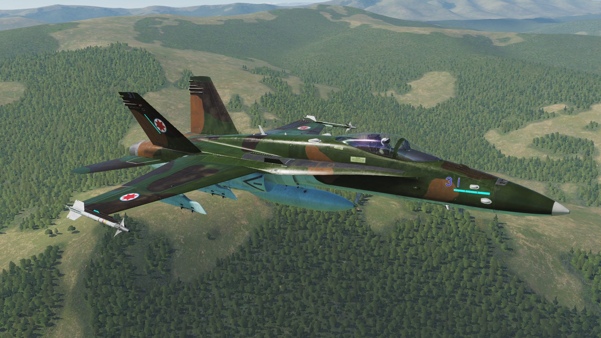 F/A-18C Fictional Georgian Air Force