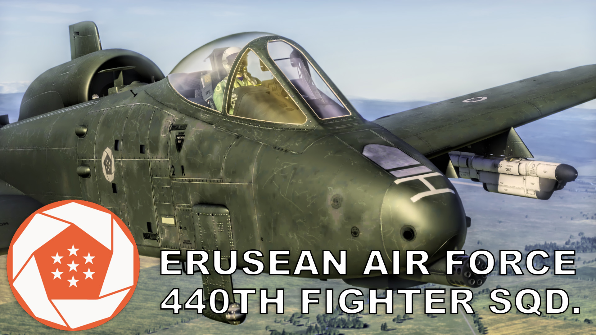 Ace Combat Erusean Air Force A-10C: 440th Attack Squadron "Strike Witches"