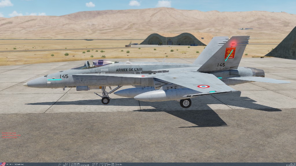 F/A-18C Hornet Armée de l'Air/French Air Force - Régiment de chasse 2/30 « Normandie-Niémen »