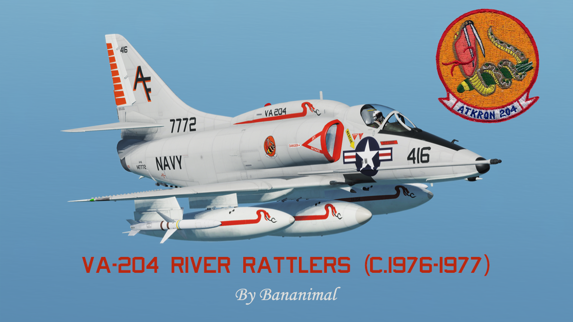 A-4L VA-204 River Rattlers (c.1976-1977)