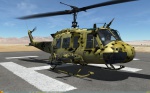 UH-1H Huey - No Markings - Bondcam Brown-Green (Fictional)