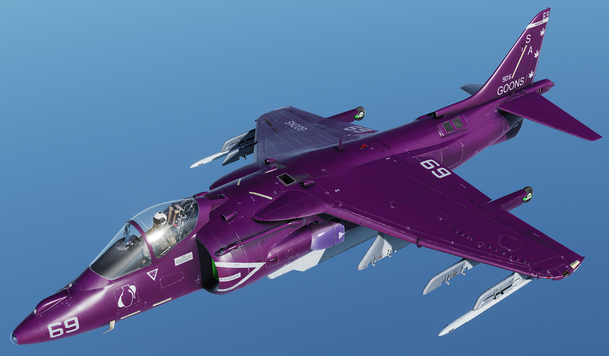 AV-8B Blazers Purple Haze