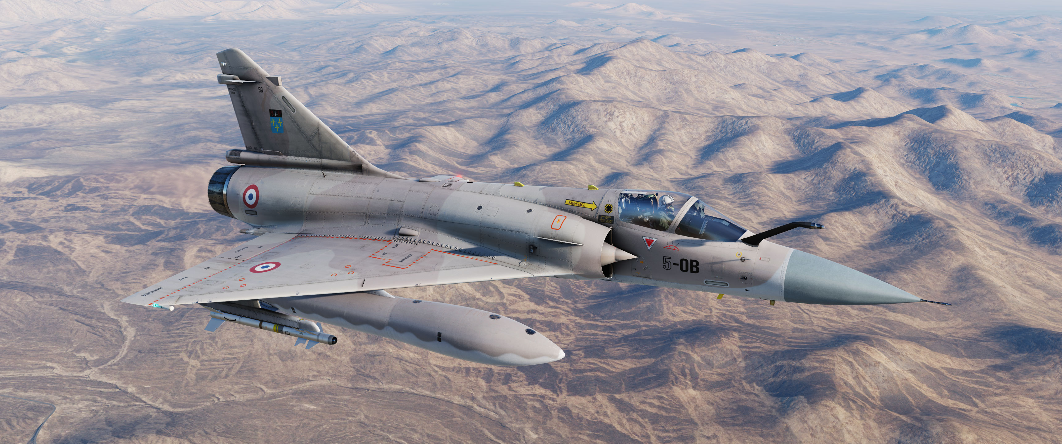 Mirage-2000C Escadron Ile de France opération Desert Storm v2.2 03.02.2023 Update