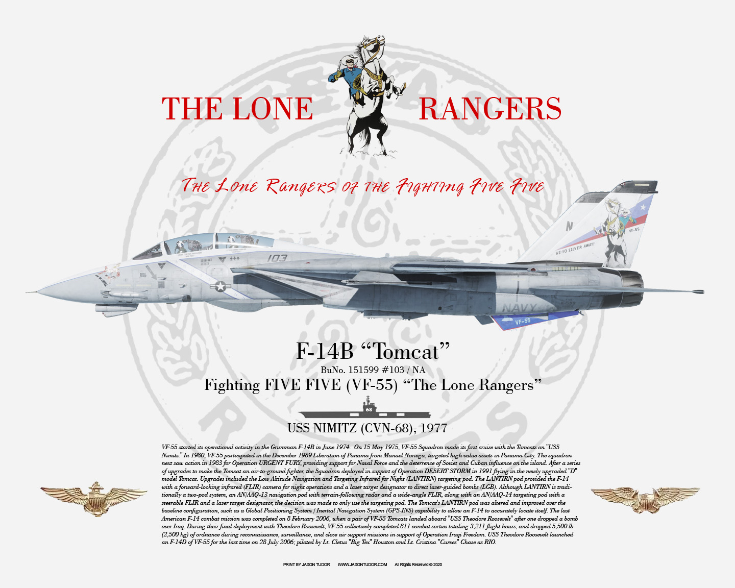 VF-55 Lone Rangers CAG skin +Screencaps +Litho