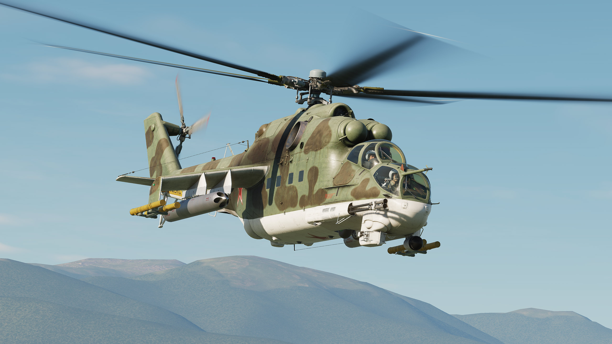 Mi-24P - Russian Forest/Woodland Livery