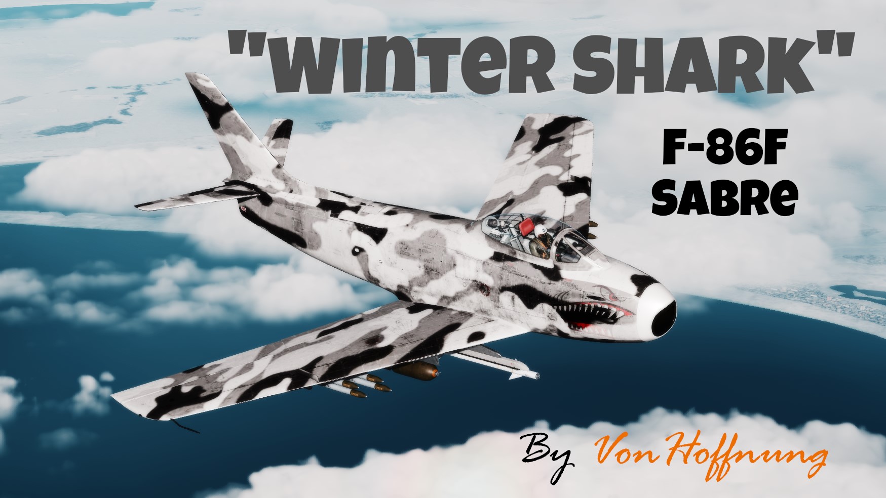 F-86F Sabre "Winter Shark" Livery