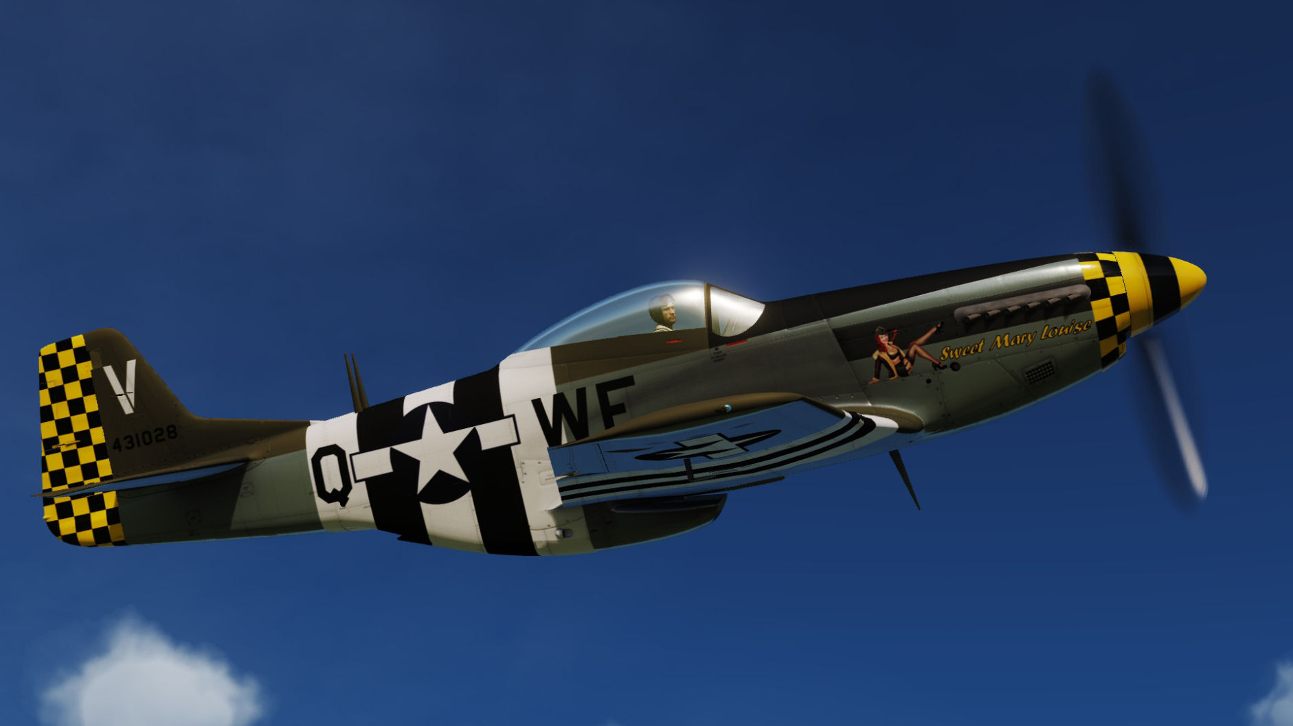 USAF - "Sweet Marie Louise" WF-Q 44-31028 Version 2.