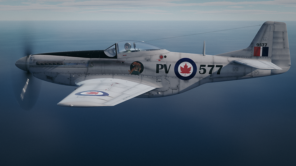 RCAF PV-577 Canadian P-51D Mustang