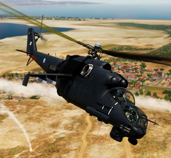 Cypriot Air Force, 450th Helicopter Squadron “Black Panther” Mi-35/Mi-24 “Semi fictional” Early