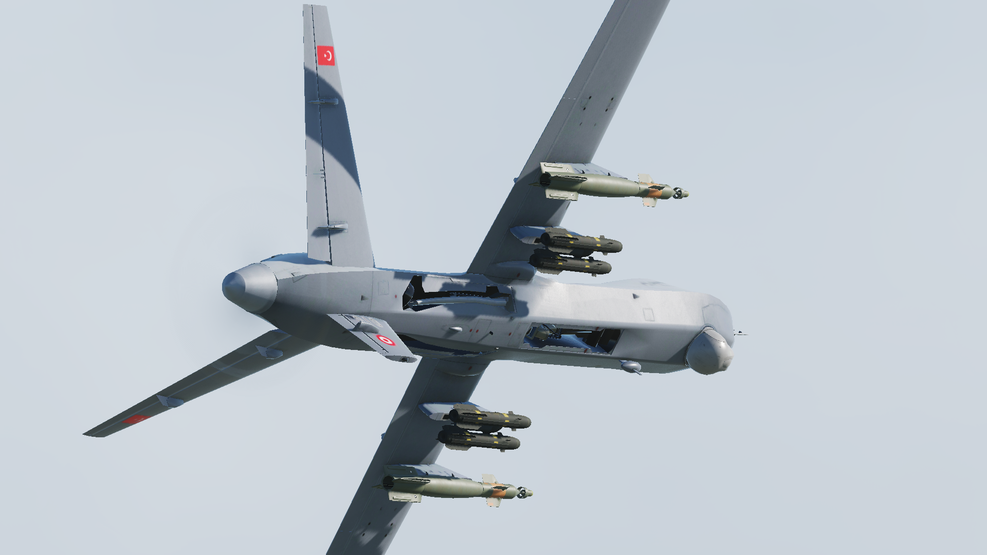 MQ-9 Reaper Azerbaijan and Turkish livery