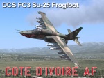 Su-25 Cote d'Ivoire AF No.22