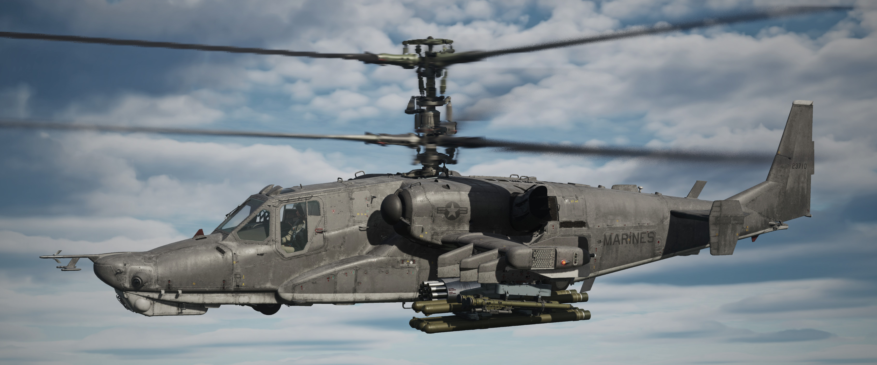 Ka-50 BS3 US Marines Livery (USA pilot included) v3.0