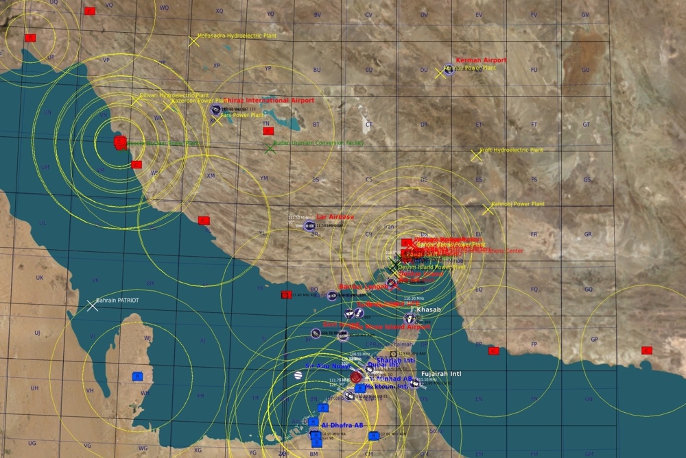 Persian Gulf Chart