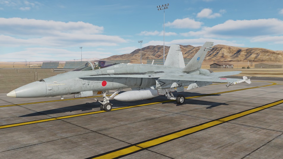 JASDF FA-18J Hornet and Adversary ''Murder Hornet'' 