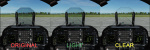 AV-8B Harrier - HUD Tint & Canopy Scratches