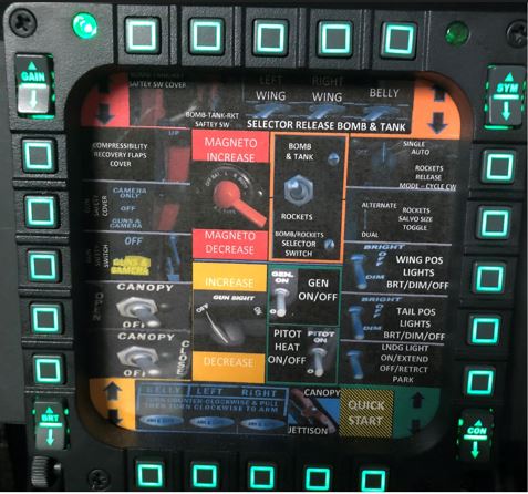 P-47D-40 insert for Cougar MFD